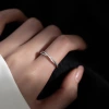 Rupert's ring, fairy ring, high-end feel, simple plain ring, index finger light luxury, simple ring, ins cold style Application Scenario